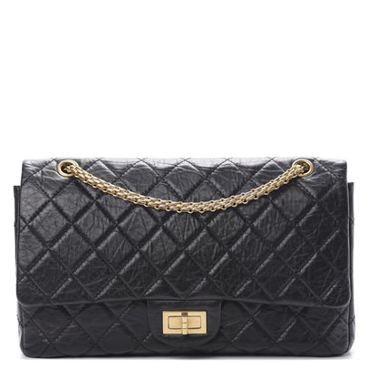 Chanel Aged Calfskin Quilted 2.55 Reissue 227 Flap Black 1 of 14