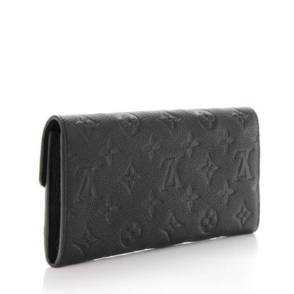 Louis Vuitton Empreinte Curieuse Wallet Black 3 of 7