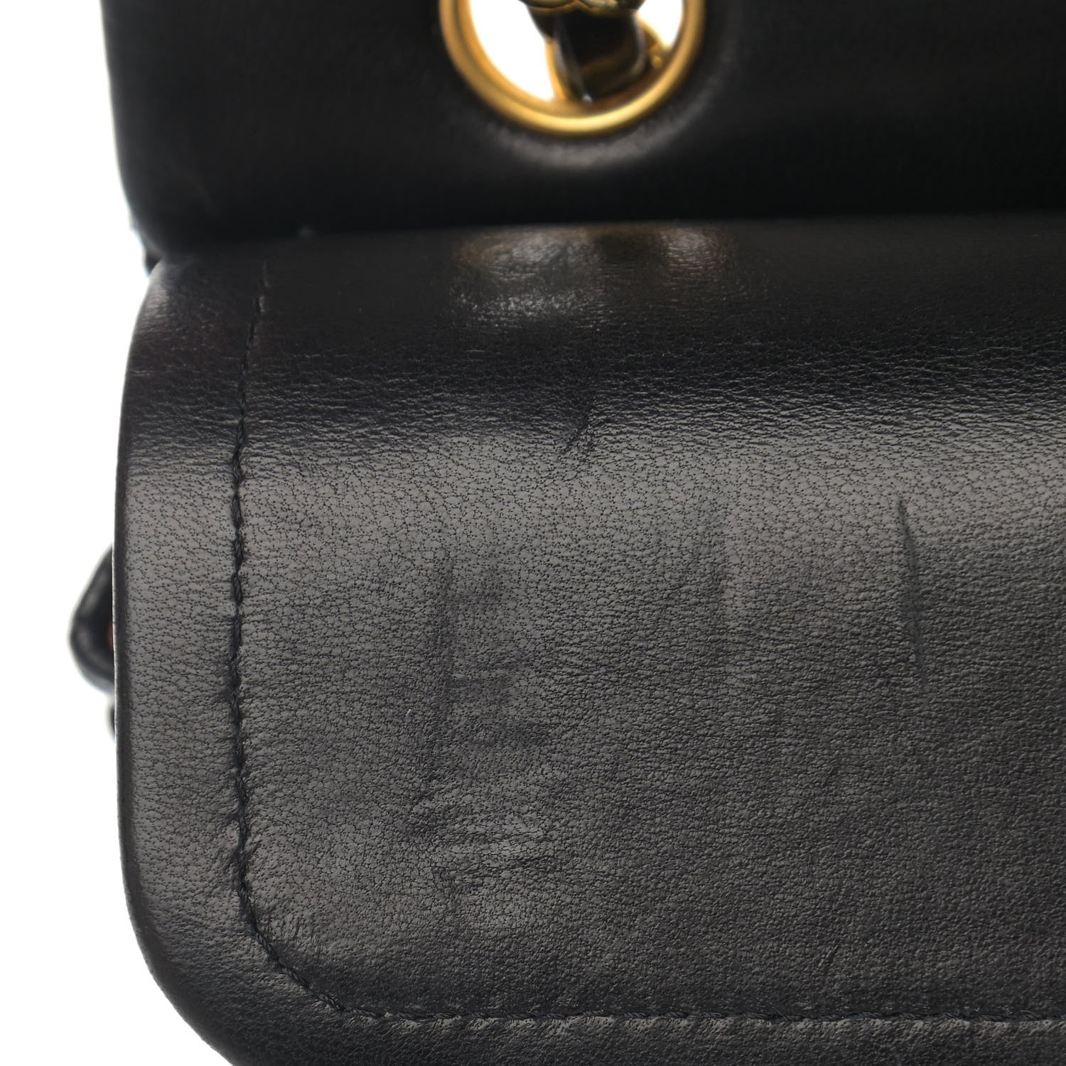 Chanel Lambskin Quilted Small Double Flap Black 14 of 18