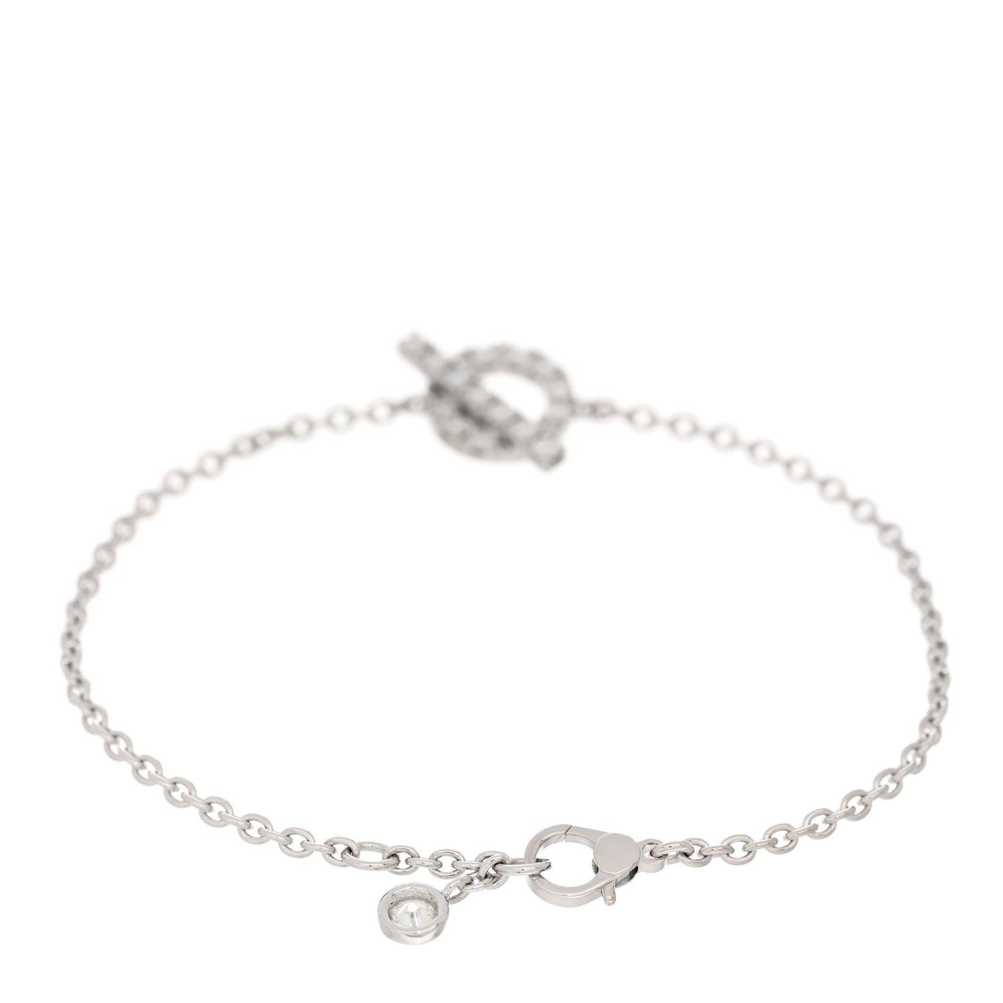 18K White Gold Diamond Finesse Bracelet SH