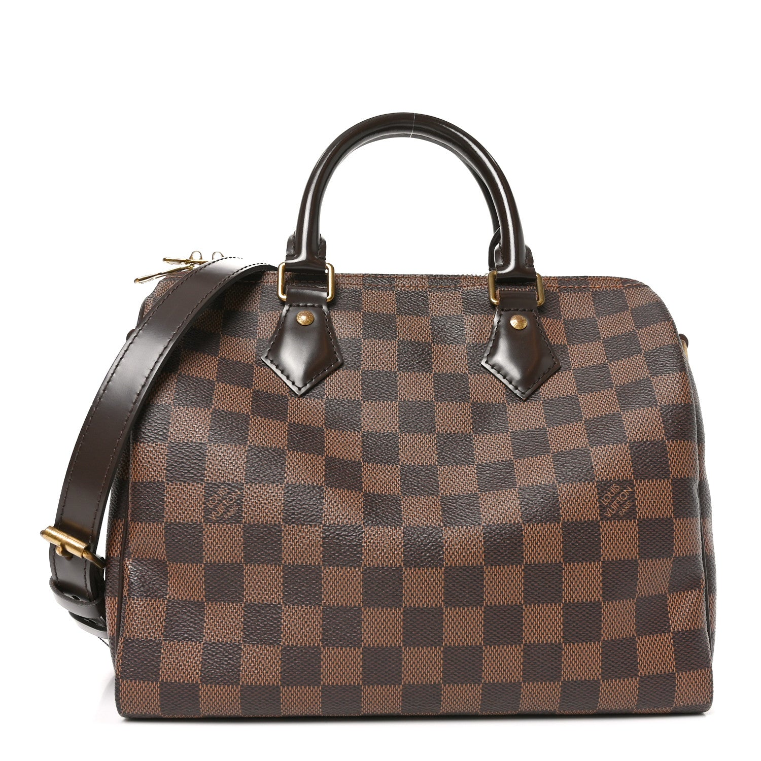 Louis Vuitton Damier Ebene Speedy Bandouliere 25 1 of 10