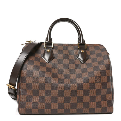 Louis Vuitton Damier Ebene Speedy Bandouliere 25 1 of 10