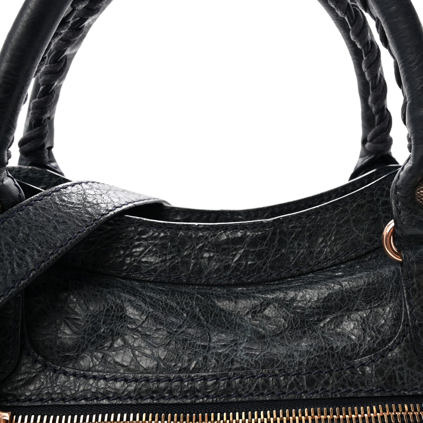 Agneau Giant 12 Rose Gold Hardware City Dark Night