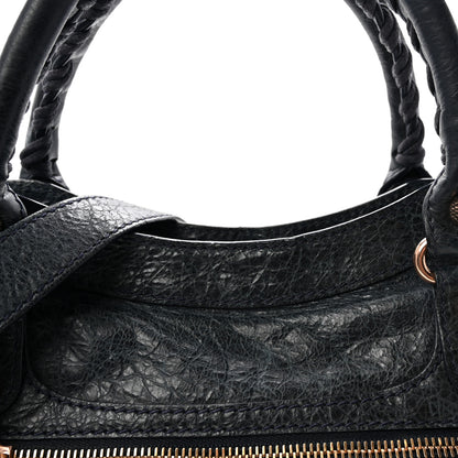 Balenciaga Agneau Giant 12 Rose Gold Hardware City Dark Night 8 of 10