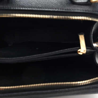 Chanel Caviar Quilted Medium CC Filigree Vanity Case Black 5 of 10