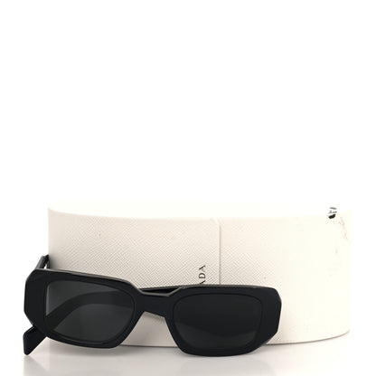 Prada Acetate Symbole Sunglasses SPR 17W Black 7 of 7