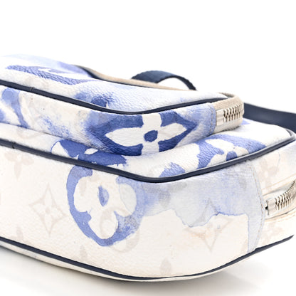 Louis Vuitton Monogram Watercolor Outdoor Pouch Blue 9 of 12
