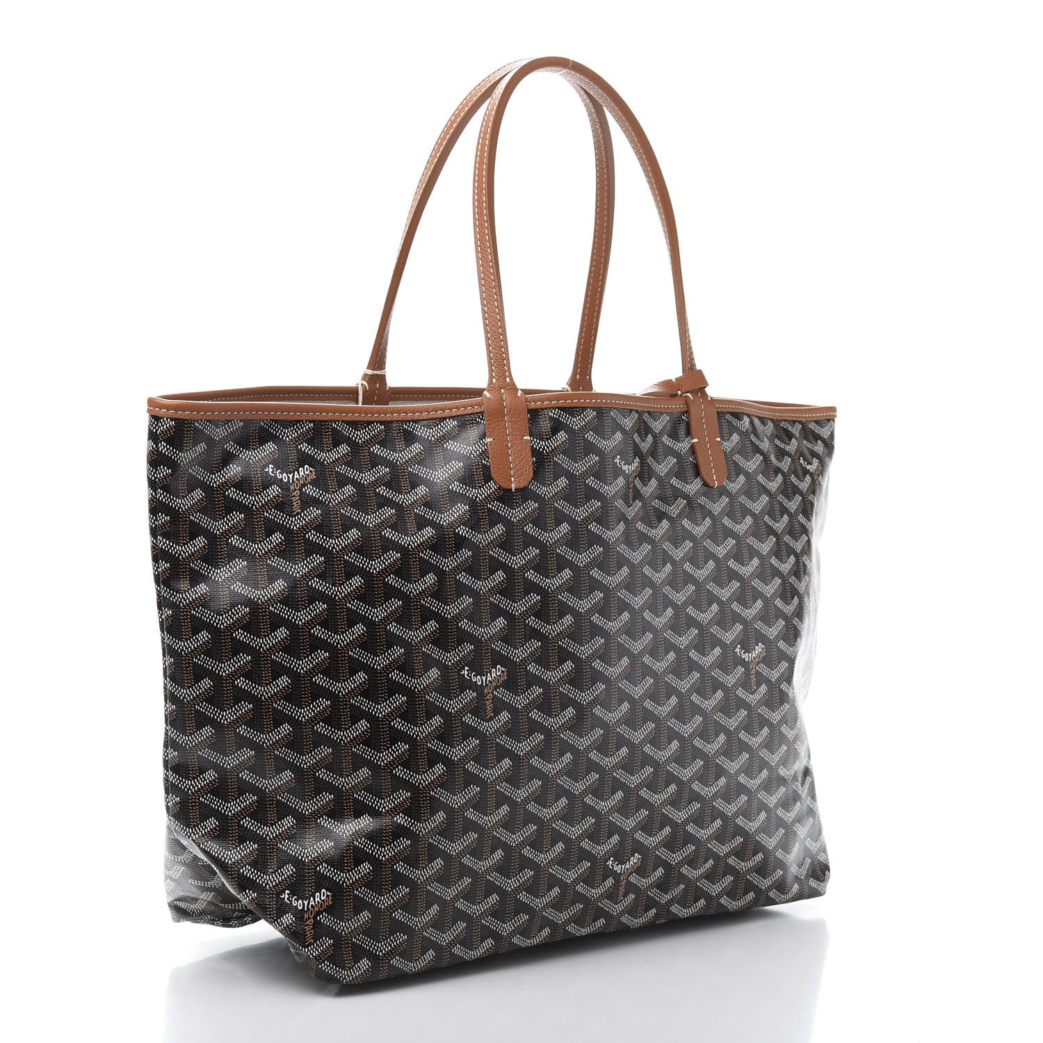 Goyard Goyardine Saint Louis PM Black Gold 4 of 11