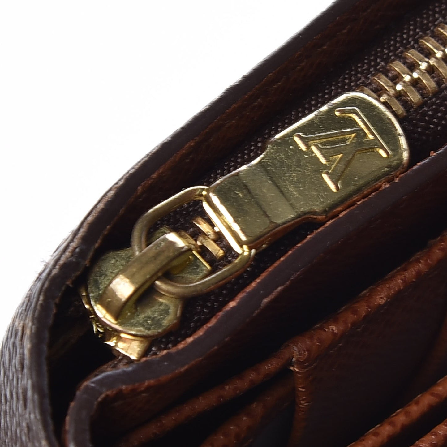 Monogram Zipped Papers Wallet