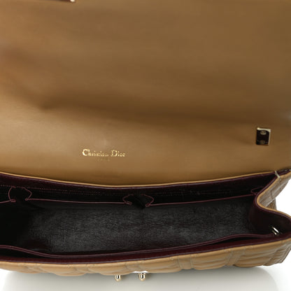 Christian Dior Lambskin Cannage Large Miss Dior Flap Beige 7 of 10