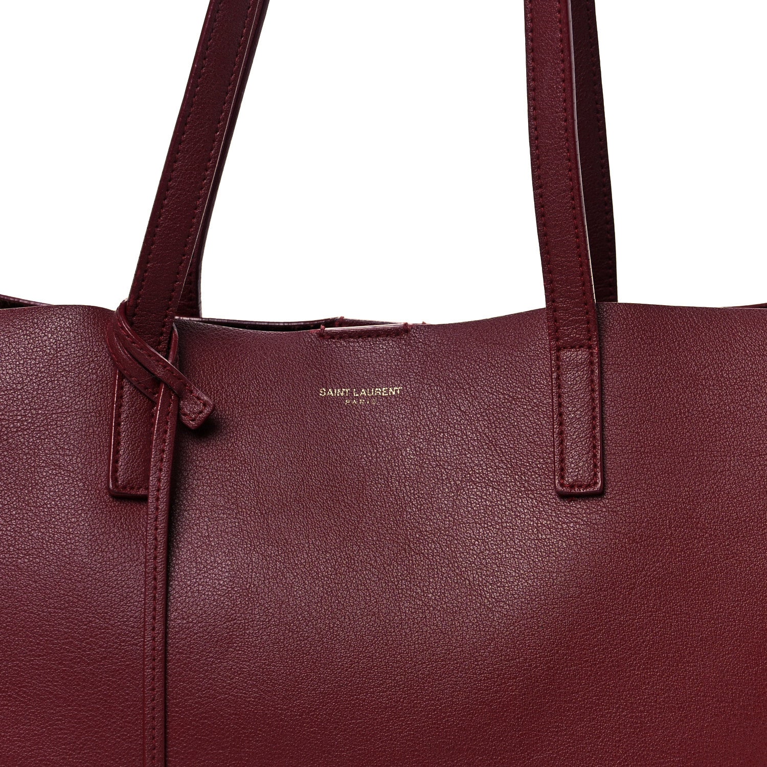 Saint Laurent Calfskin Large Shopping Tote Palissandre 10 of 21