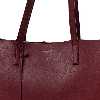Saint Laurent Calfskin Large Shopping Tote Palissandre 10 of 21