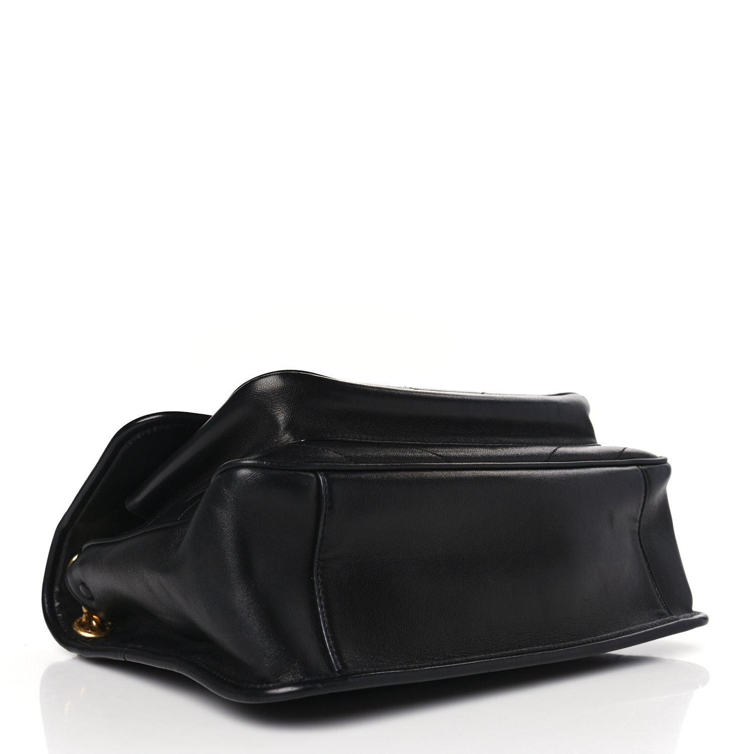 Saint Laurent Lambskin Matelasse Monogram Medium Niki Chain Satchel Black 4 of 9