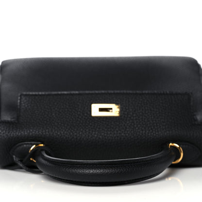 Hermes Togo Kelly Retourne 25 Black 13 of 38