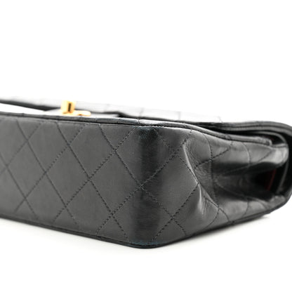 Chanel Lambskin Quilted Small Double Flap Black 10 of 15