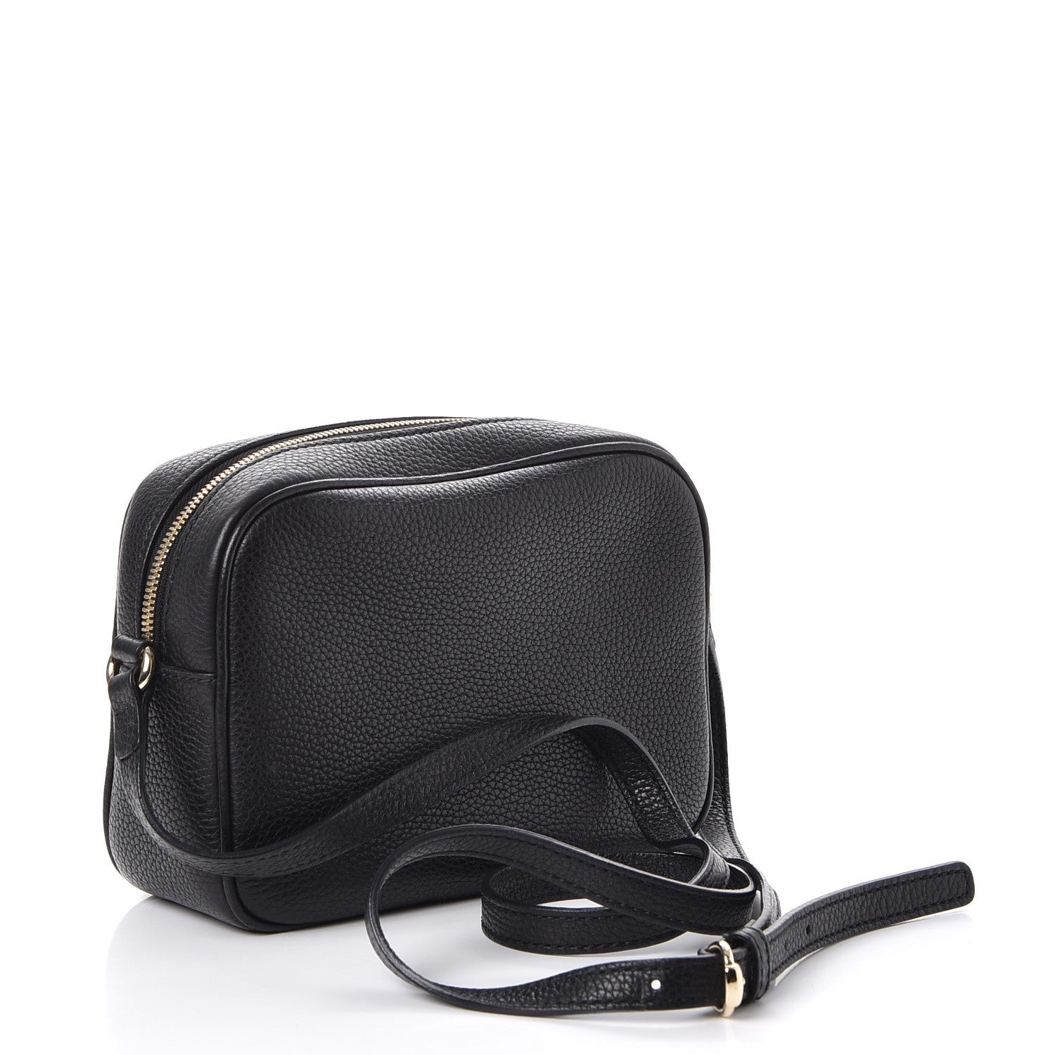 Gucci Pebbled Calfskin Small Soho Disco Bag Black 3 of 7