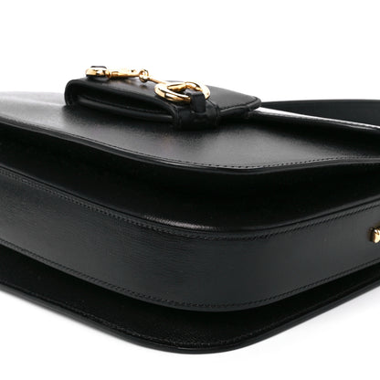 Gucci Azalea Calfskin Horsebit 1955 Shoulder Bag Black 11 of 11