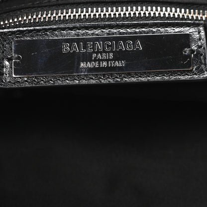 Balenciaga Agneau Arena Silver Hardware Medium Le City Black 7 of 11