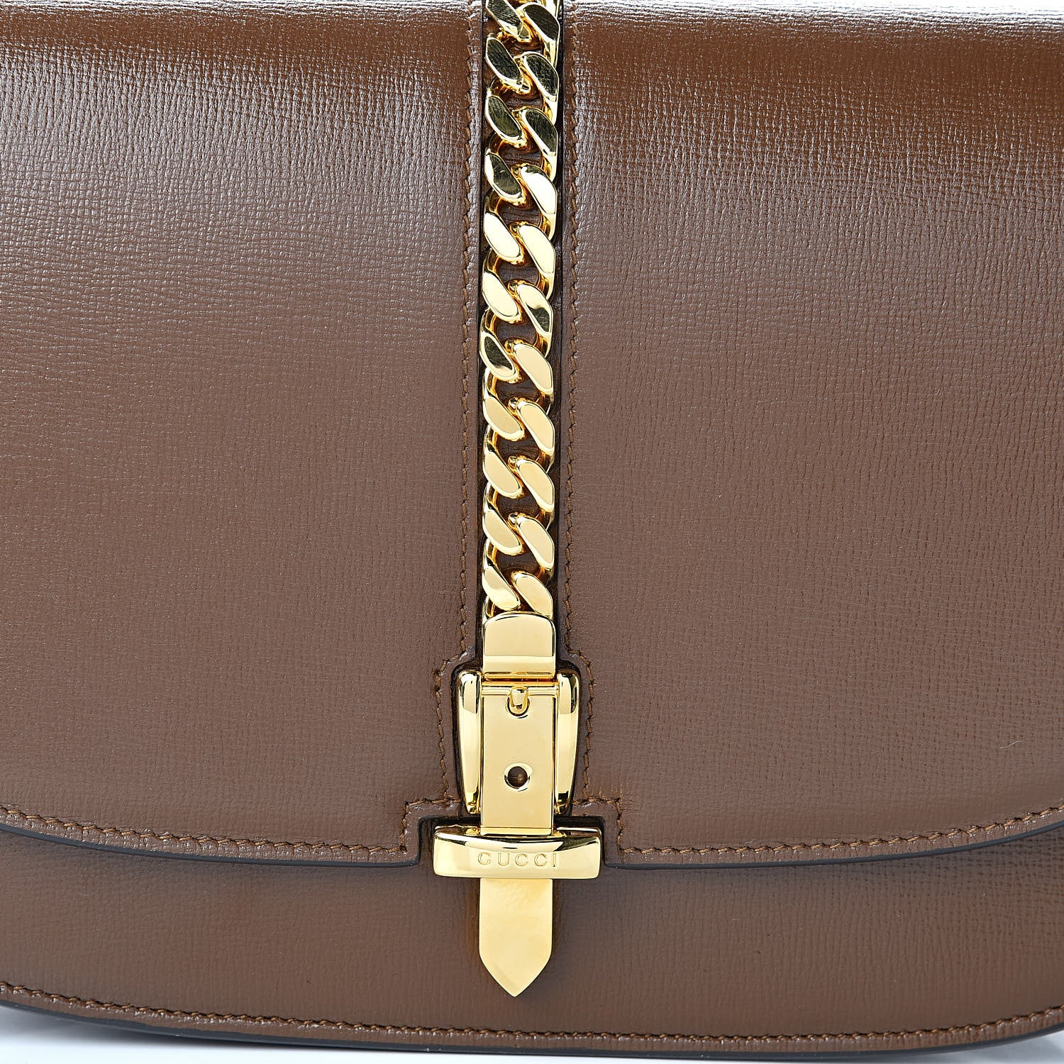 Gucci Azalea Calfskin Small Sylvie 1969 Flap Messenger Bag Cuir 9 of 12