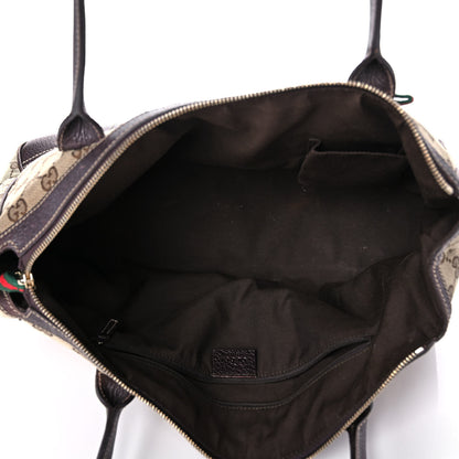 Gucci Monogram Medium Princy Tote Dark Brown 5 of 13