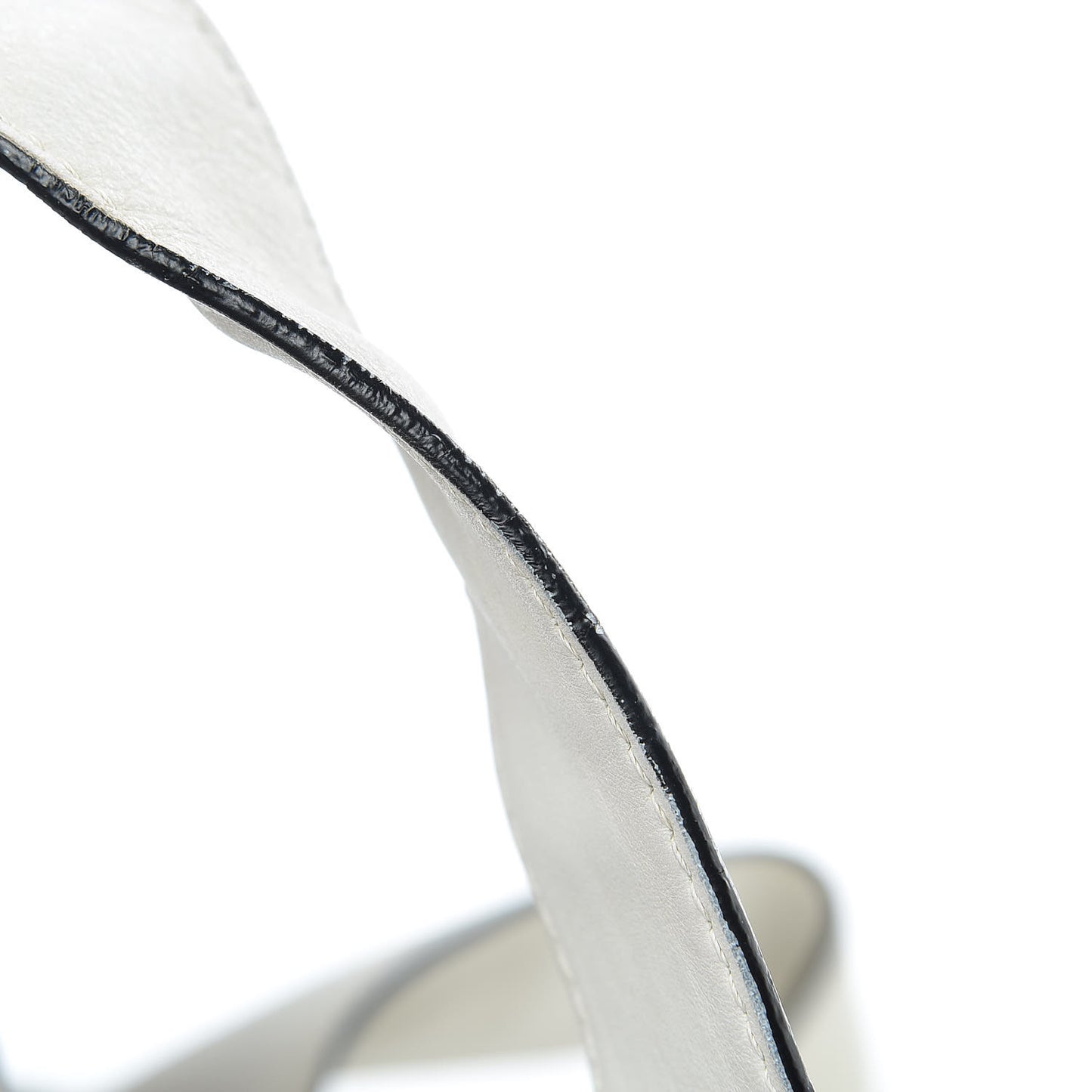 Lambskin Chain CC Tote White