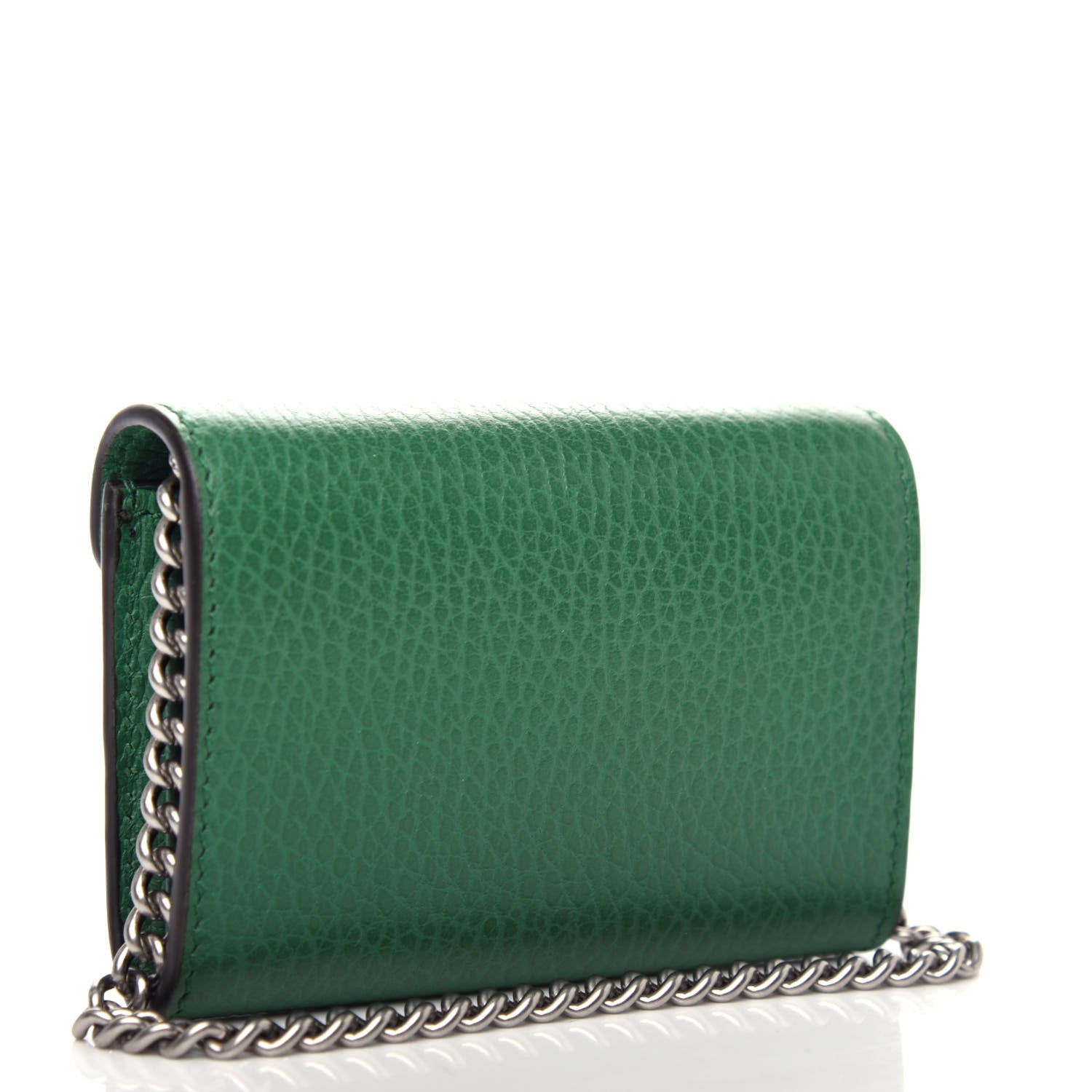 Gucci Calfskin Dionysus Coin Purse Emerald 3 of 7