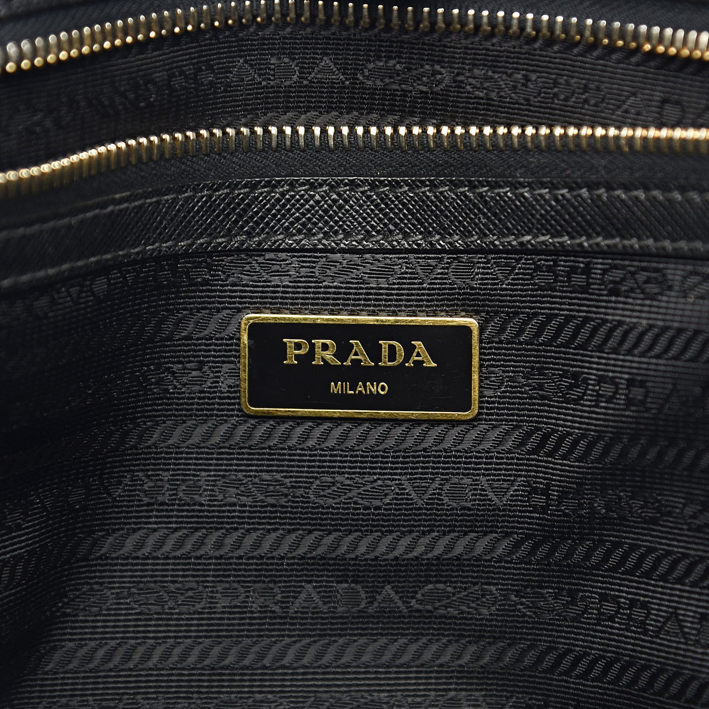 Saffiano Lux Large Tote Black