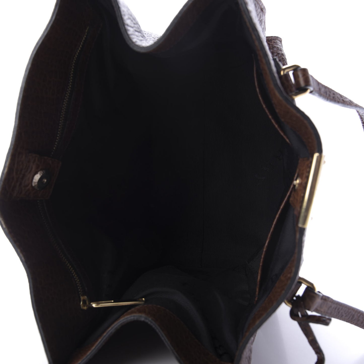 Heritage Grain Medium Woodbury Tote Brown