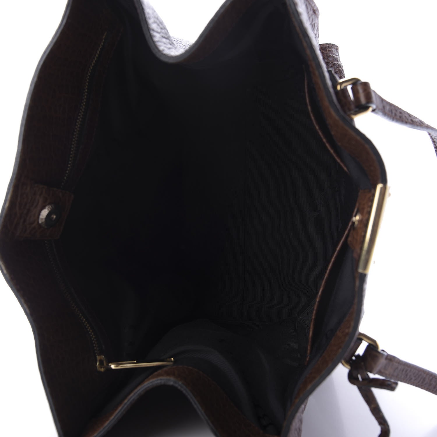 Burberry Heritage Grain Medium Woodbury Tote Brown 5 of 8
