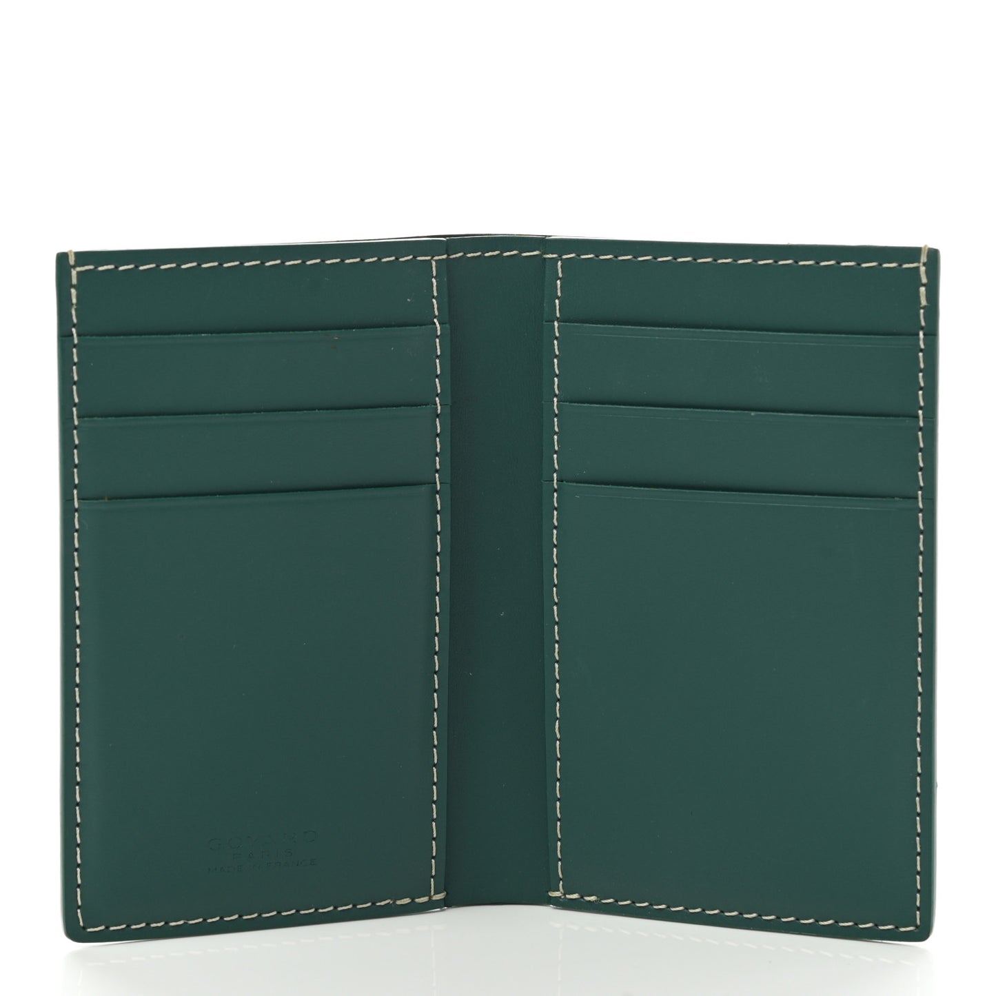 Goyardine Saint Pierre Card Holder Green