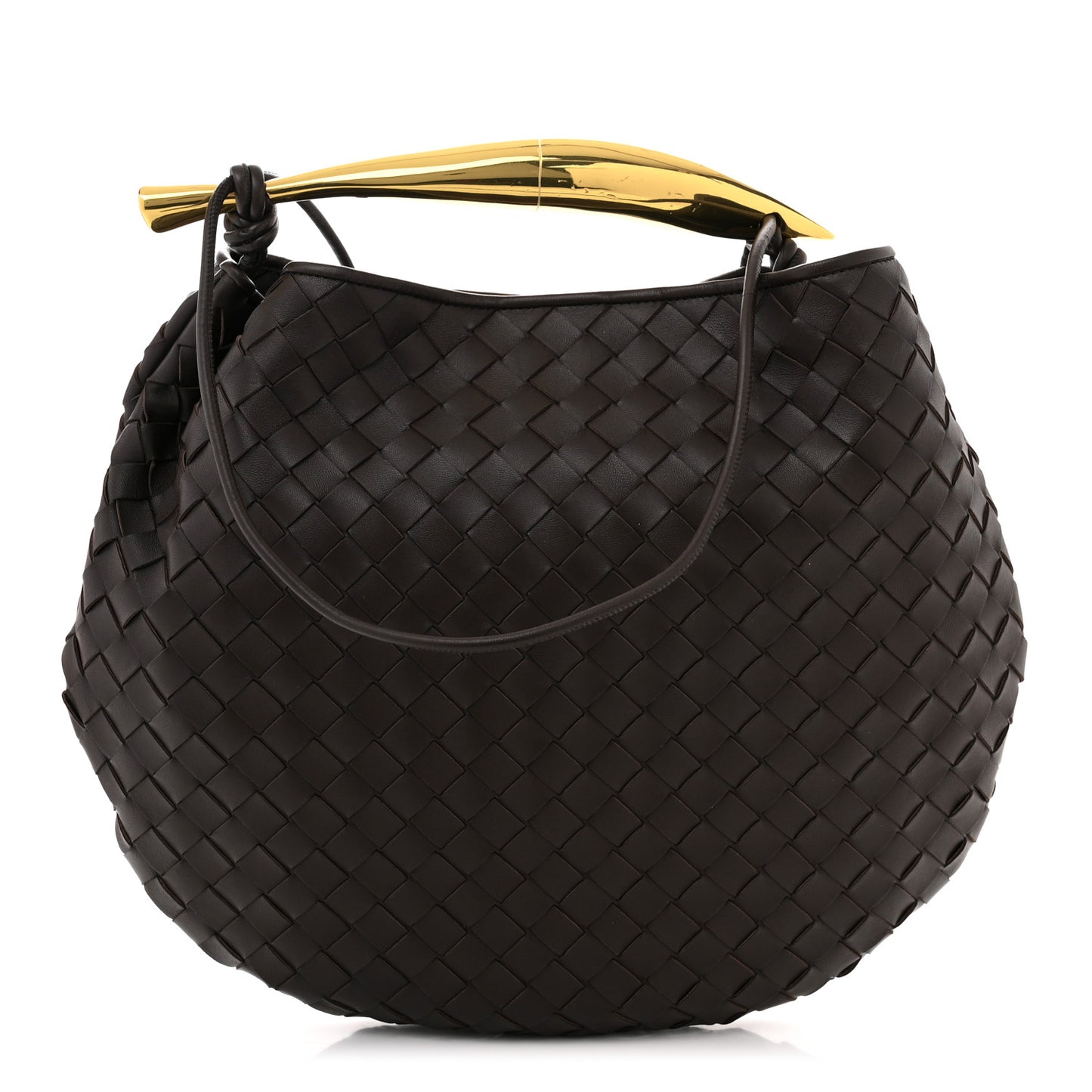 Nappa Intrecciato Medium Sardine Bag Fondant