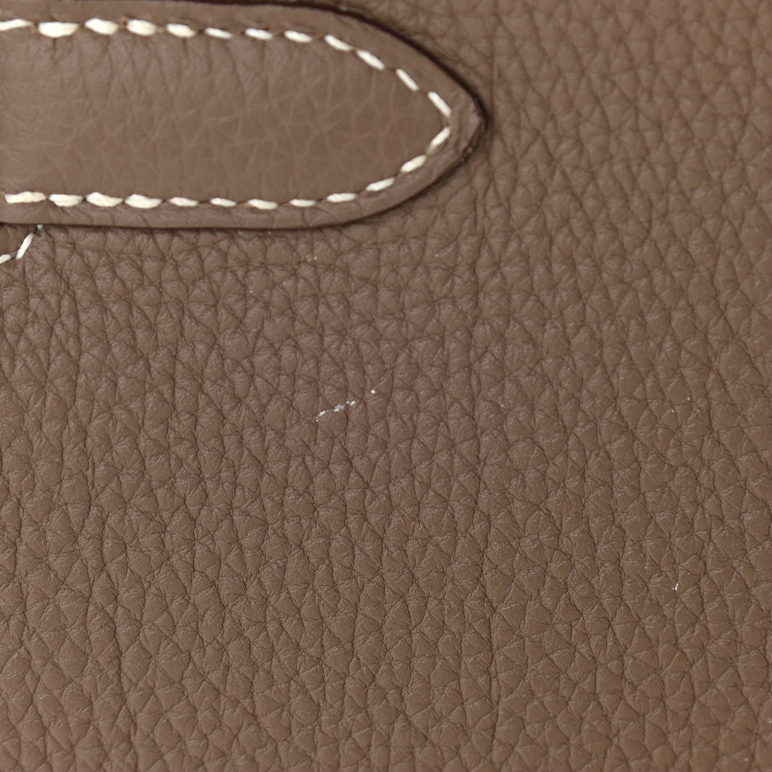 Hermes Togo Kelly Retourne 32 Etoupe 10 of 12