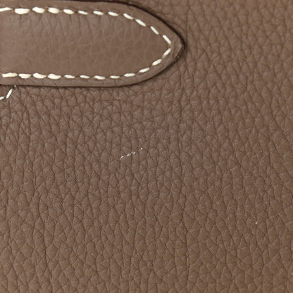 Hermes Togo Kelly Retourne 32 Etoupe 10 of 12