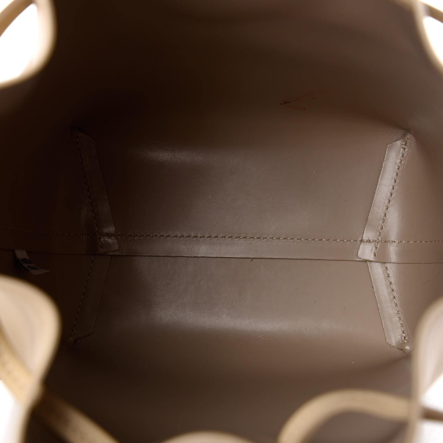Mansur Gavriel Calfskin Mini Bucket Bag Sand 5 of 9