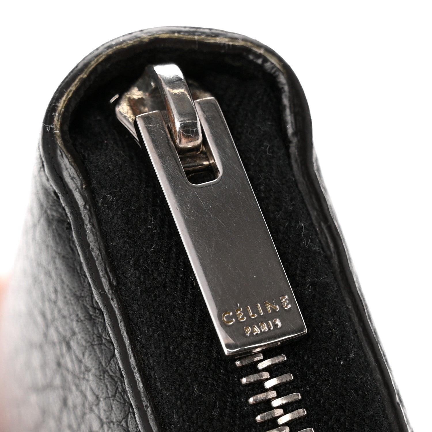 Celine Calfskin Zip Around Multifunction Wallet Citron 13 of 14
