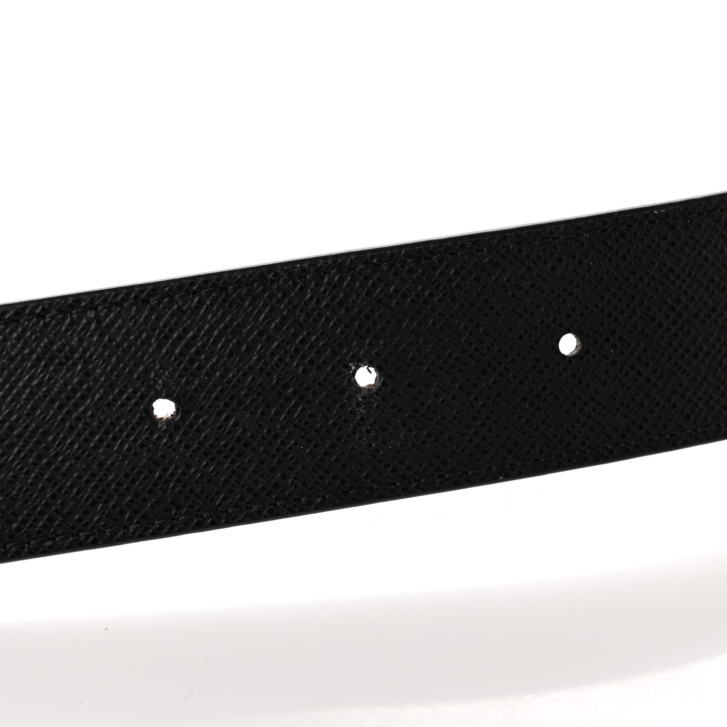 Calfskin Monogram 30mm LV Initiales Reversible Belt 80 32 Black