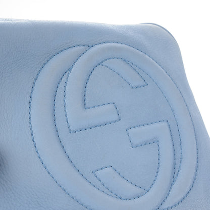 Gucci Vitello Range Small Soho Disco Bag Mineral Blue 9 of 14