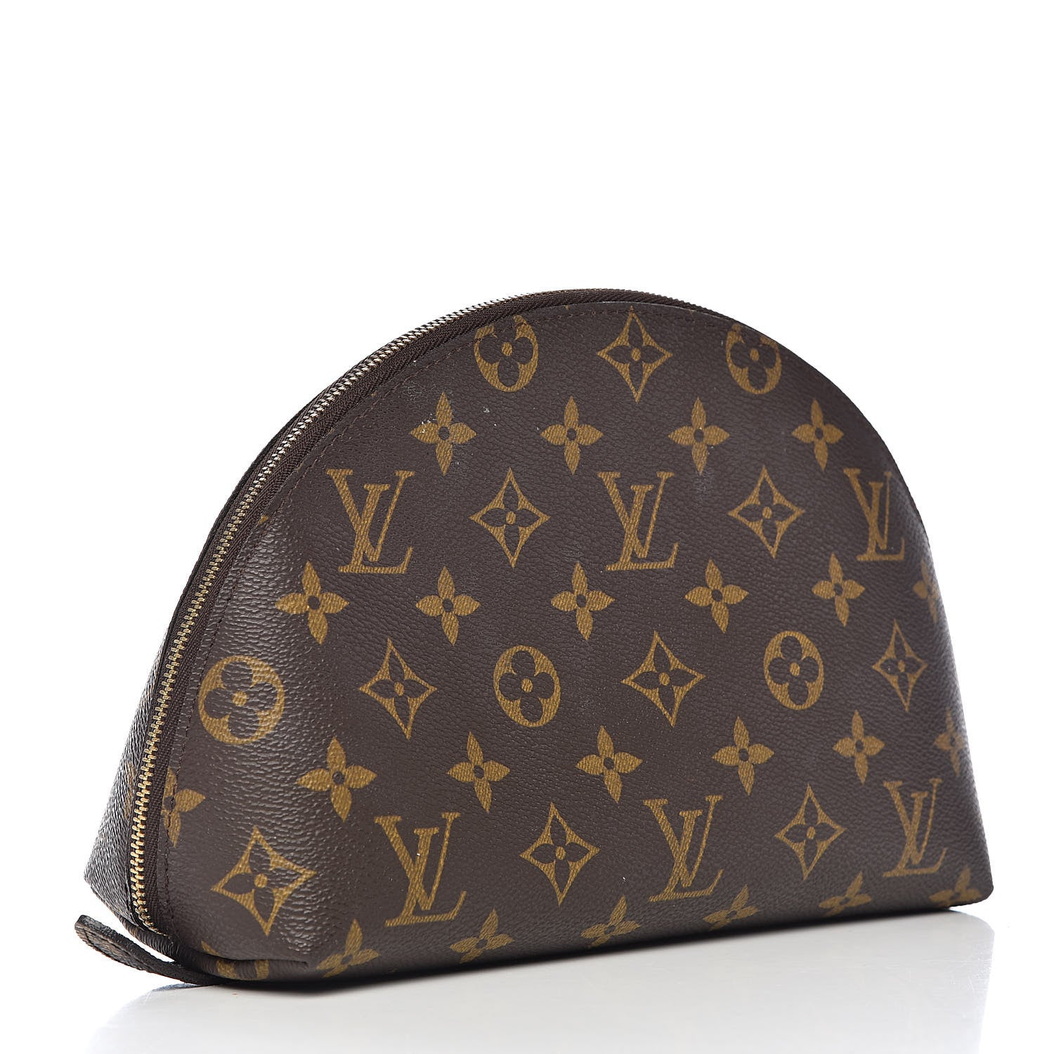 Louis Vuitton Monogram Trousse Demi Ronde 3 of 19