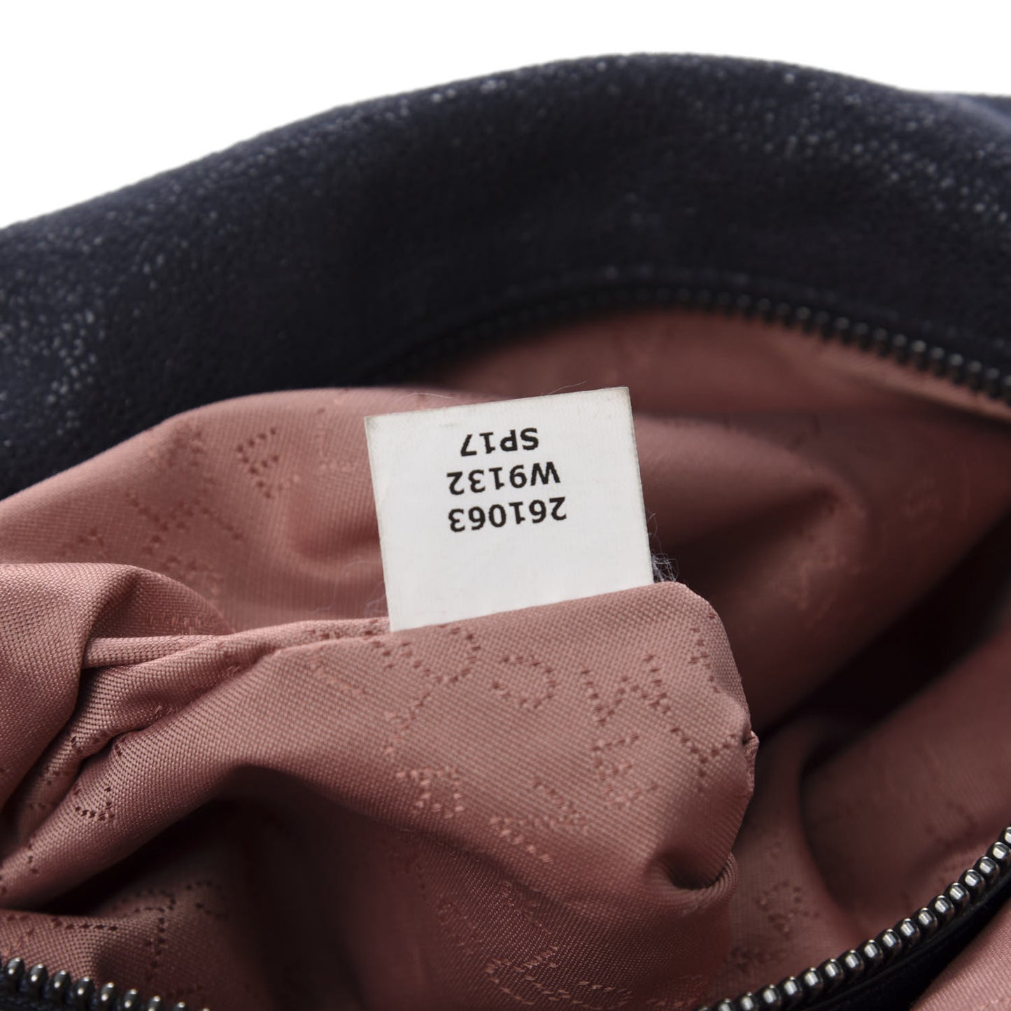 Shaggy Deer Small Falabella Tote Black