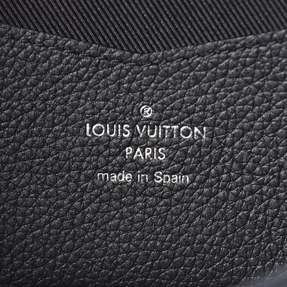 Louis Vuitton Calfskin Lockme II Wallet Black 5 of 7