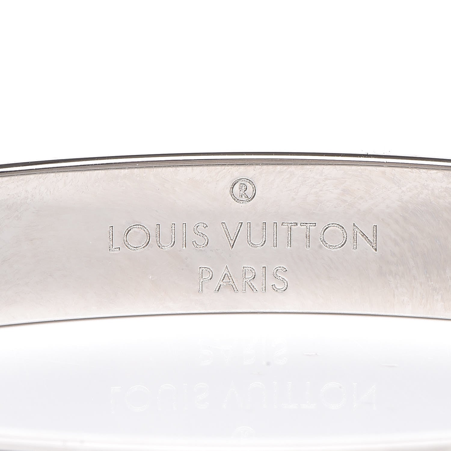 Louis Vuitton Palladium Monogram Nanogram Cuff M 5 of 8