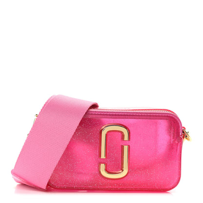 Marc Jacobs Jelly Glitter Small Snapshot Camera Bag Pink 2 of 11