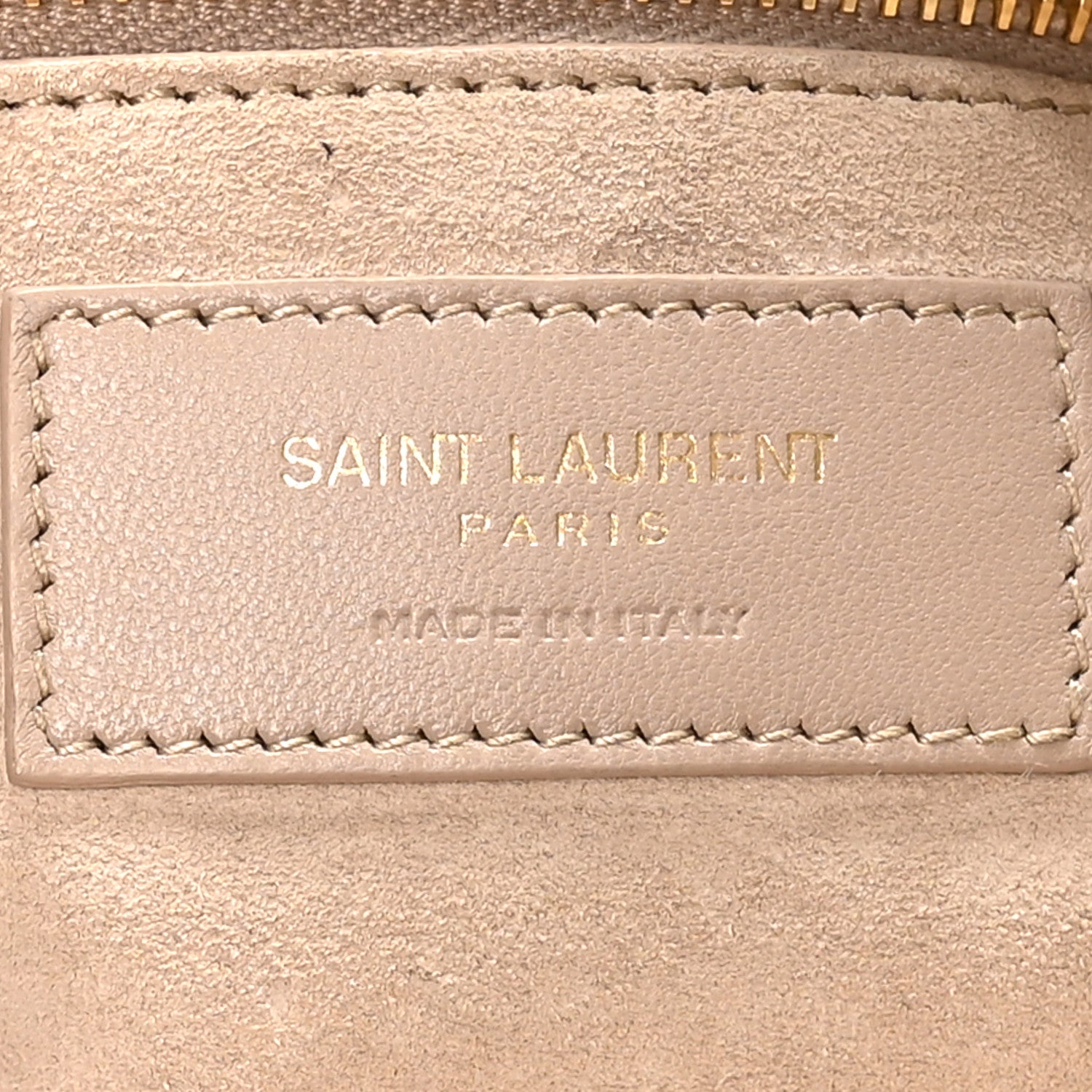 Saint Laurent Smooth Calfskin Le 5 A 7 Hobo Crema Soft 6 of 10