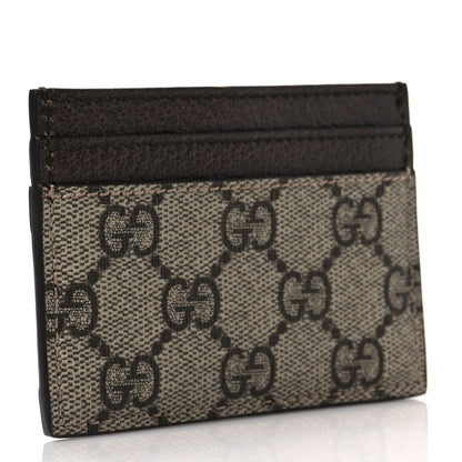 Gucci GG Supreme Monogram Ophidia Card Holder Brown 3 of 7