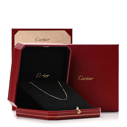 Cartier 18K Yellow Gold Chain Necklace 6 of 6