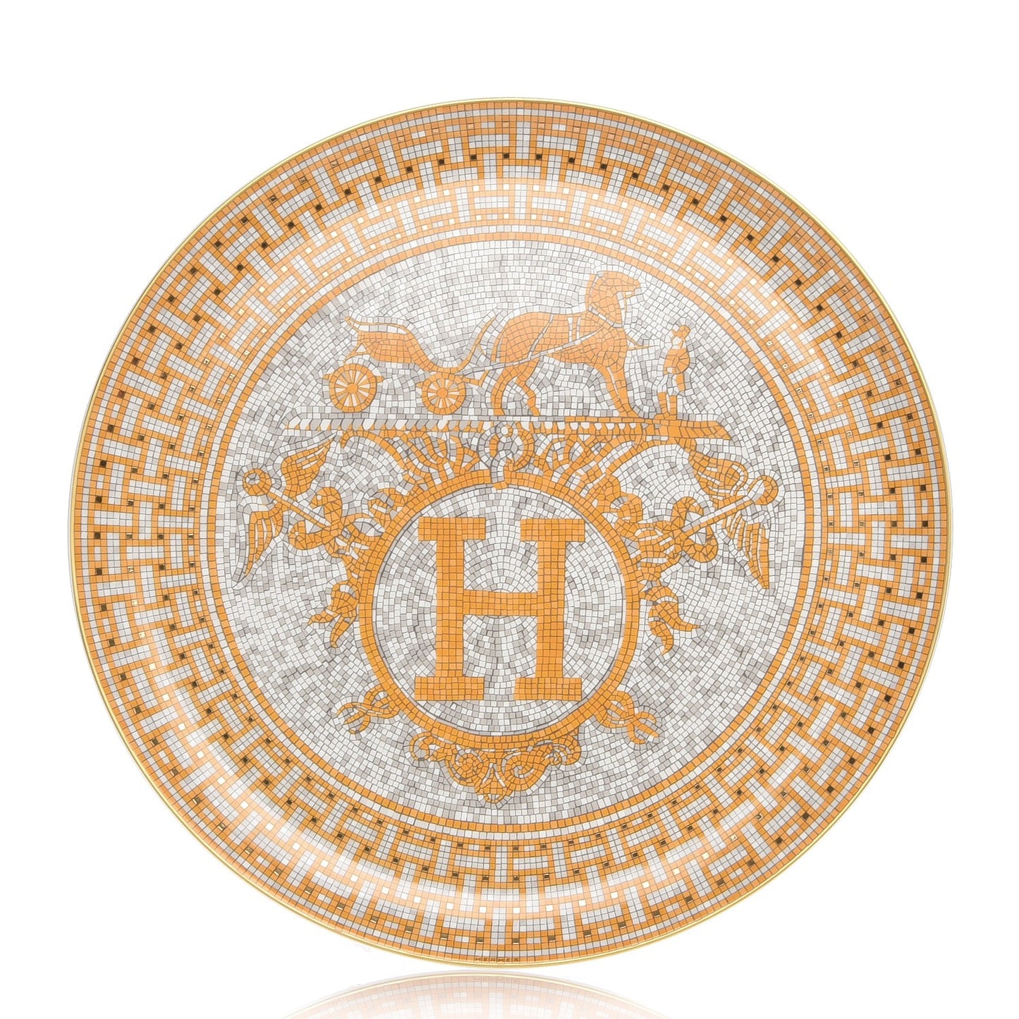 Porcelain Mosaique au 24 Tart Platter