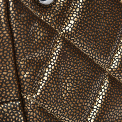 Chanel Metallic Caviar Quilted Large Timeless CC Soft Tote Bronze 9 of 9