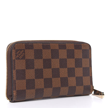 Louis Vuitton Damier Ebene Zippy Compact Wallet 3 of 8