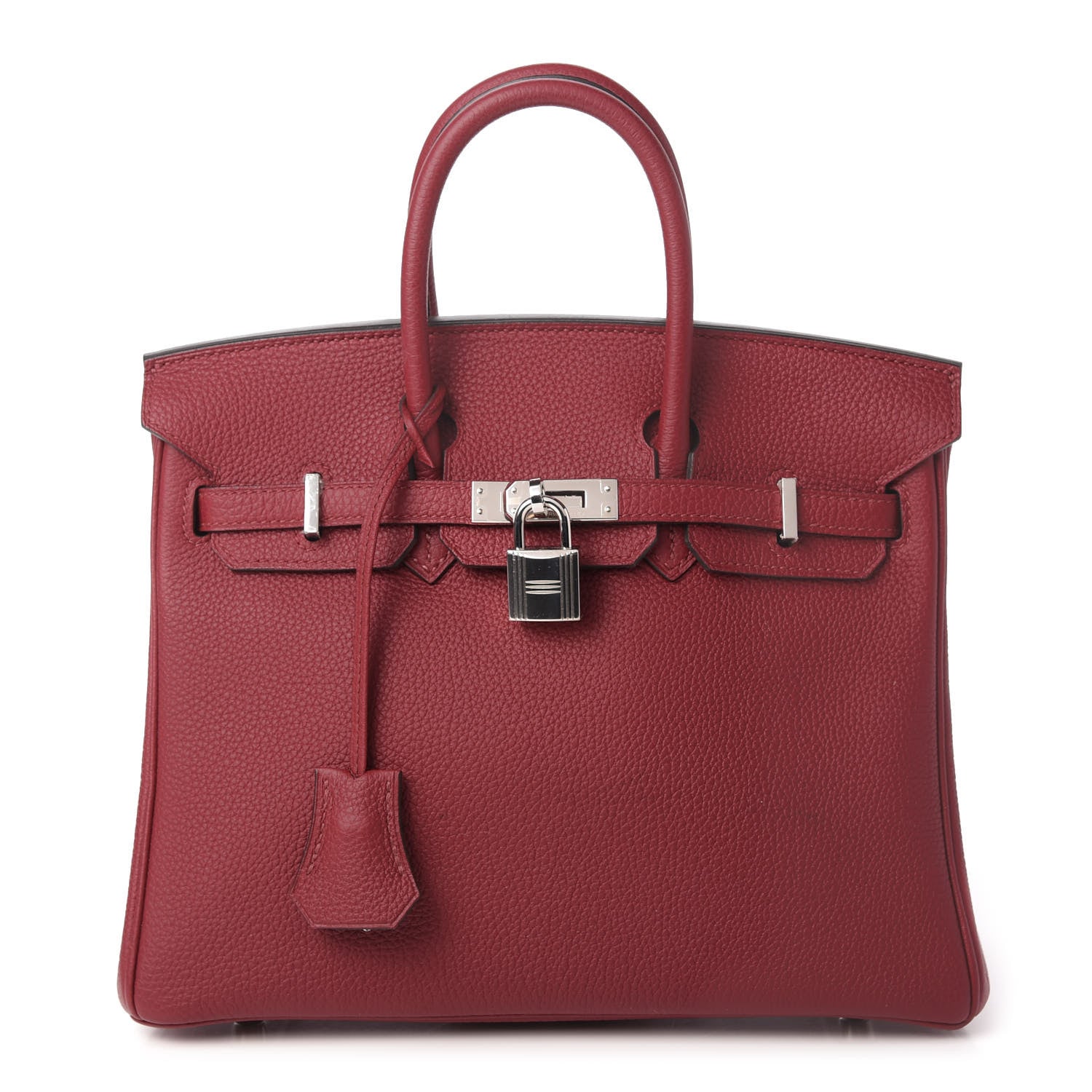 Hermes Togo Birkin 25 Rouge Grenat 1 of 10