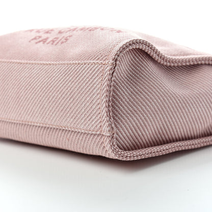 Chanel Mixed Fibers Calfskin Mini Deauville Tote Rose Pink 6 of 9